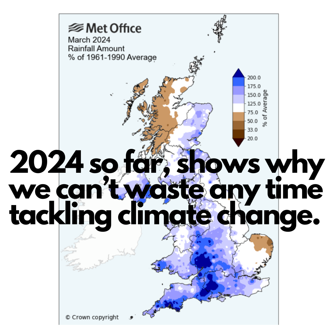 The events of 2024 so far shows just why we can't waste any time tackling climate change